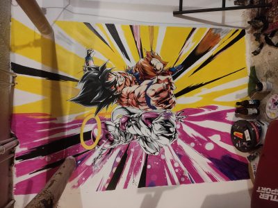 Goku and Frieza