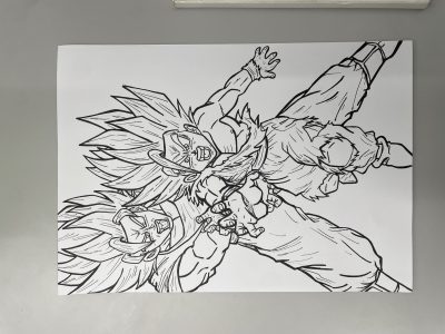 Father-Son Kamehameha fine line