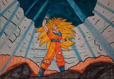 Goku ssj 3 cell piccolo freiza kid buu (2/2)